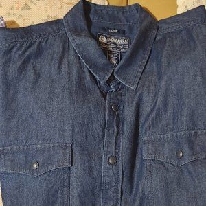 MENS AMERICAN RAG DENIM SHIRT